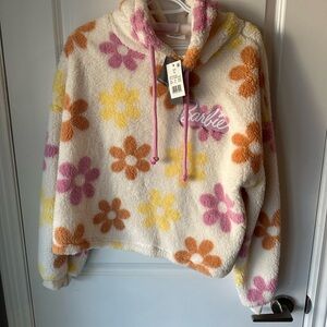 Barbie Women's Floral Cowl Sweater - target collab